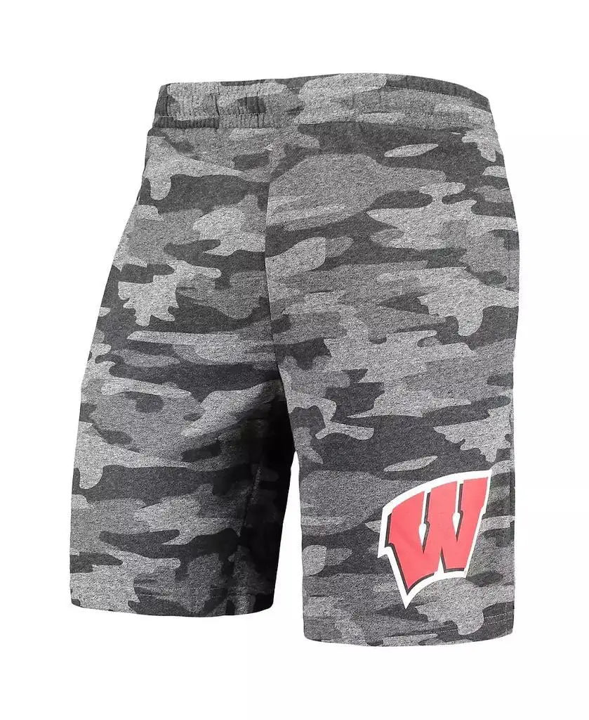 Men's Charcoal, Gray  Camo Backup Terry Jam Lounge Shorts