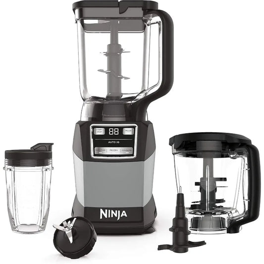 Compact Kitchen System, 1200W, 3 Functions for Smoothies,Dough&Frozen Drinks with Auto-IQ, 72-oz.* Blende Pitcher