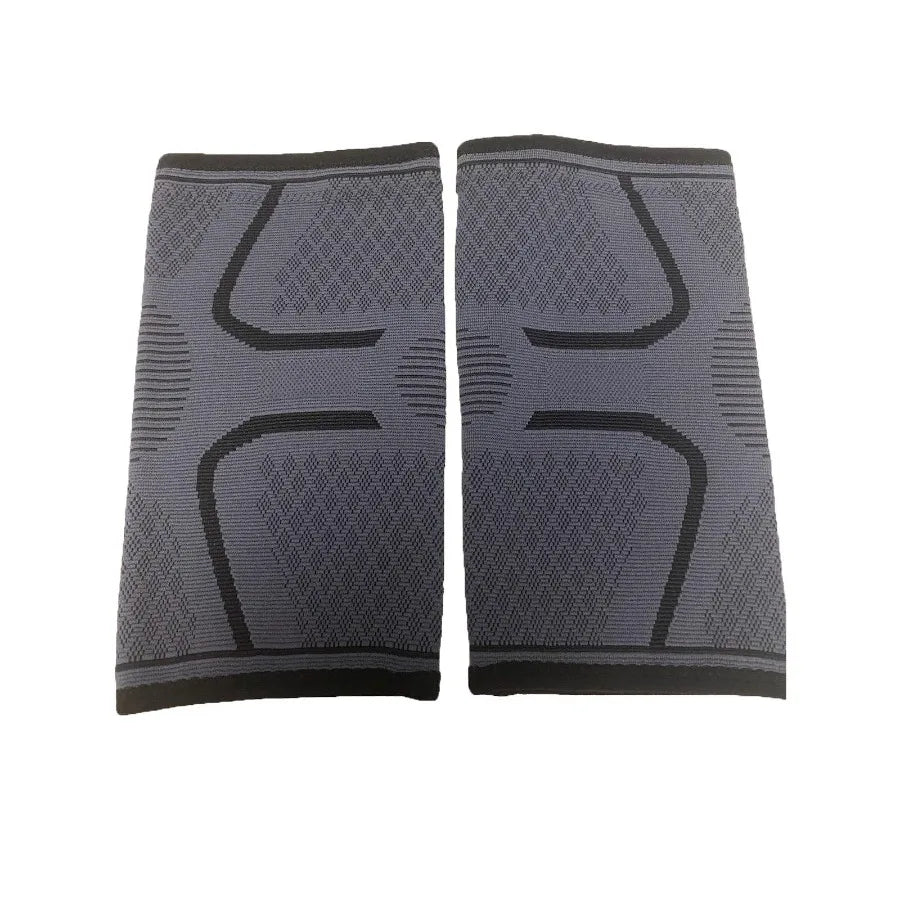 2 Piece L Of Sports Men's Compression Knee Brace Knee Pads Fitness Equipment Volleyball Basketball Cycling