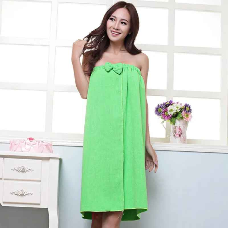 Fast Drying Magic Bath Towel  Absorbent Washcloth Wrap Towel Beach Spa Bathrobes Women Bath Skirt Sexy Bath Towels