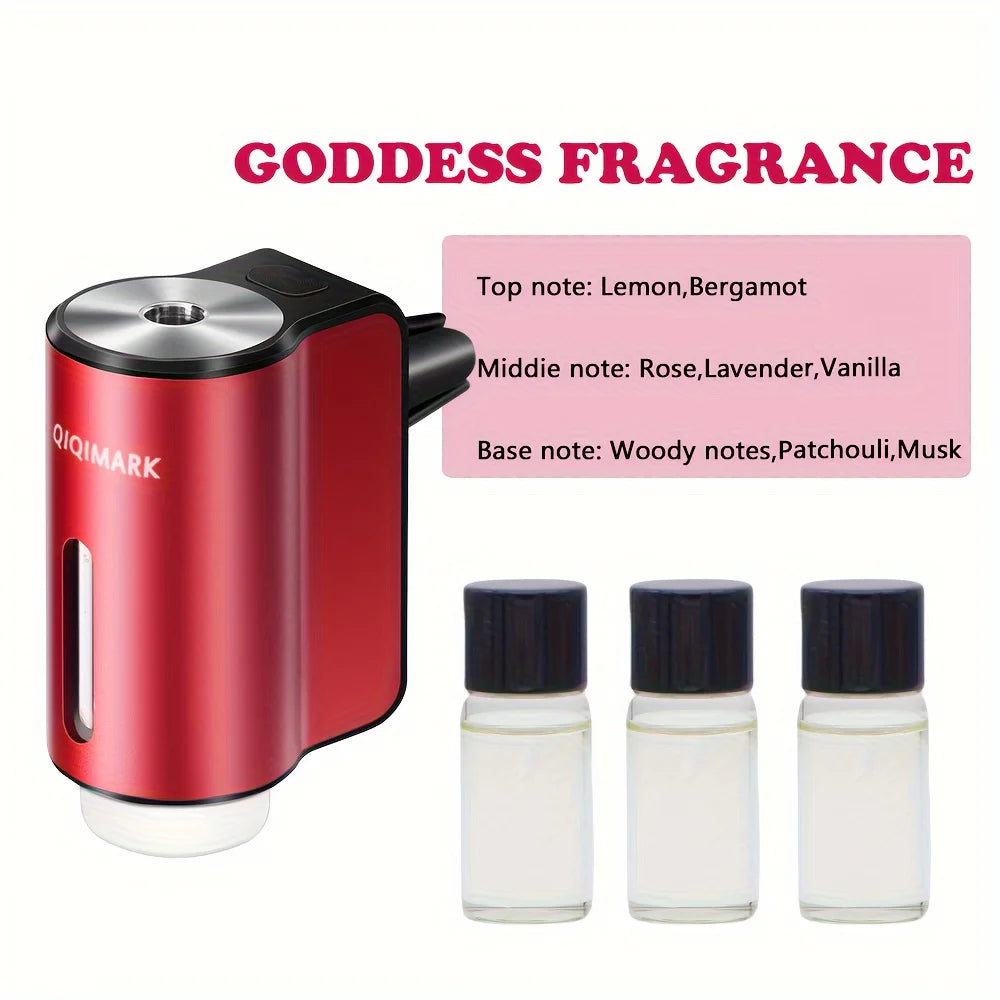 Smart Car Air Aromatherapy Diffuser, Fragrance Car Air Fresheners With Three Adjustable