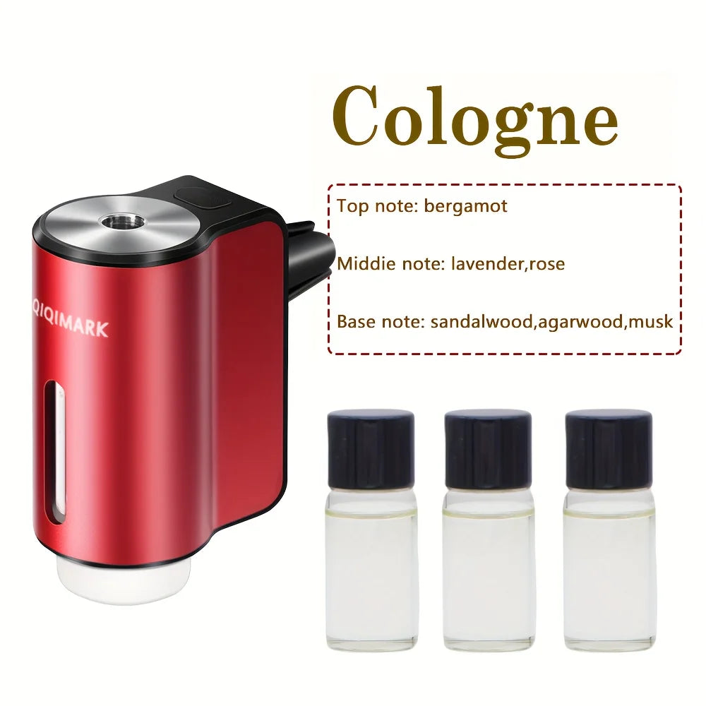 Smart Car Air Aromatherapy Diffuser, Fragrance Car Air Fresheners With Three Adjustable