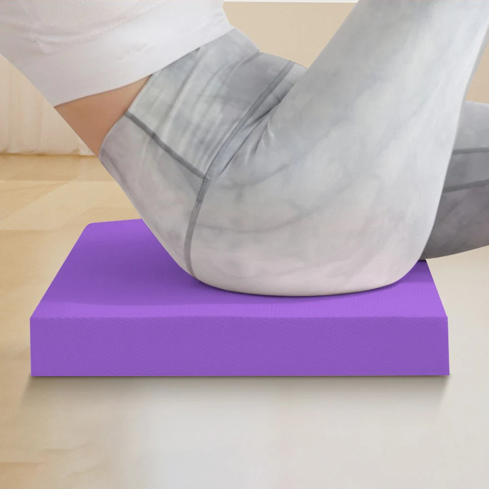 Yoga Balance Pad Anti Slip Fitness Mat Exercise Balance Pad Fitness Balancing Pad for Yoga Pilates Stretching