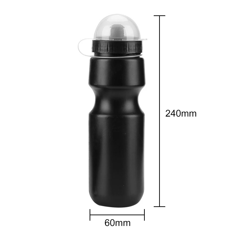 Black Bicycle Water Bottle Sports Kettle MTB Cycling Bike Road Racing Bottle 650ML Outdoor Fitness Sports Drinkware