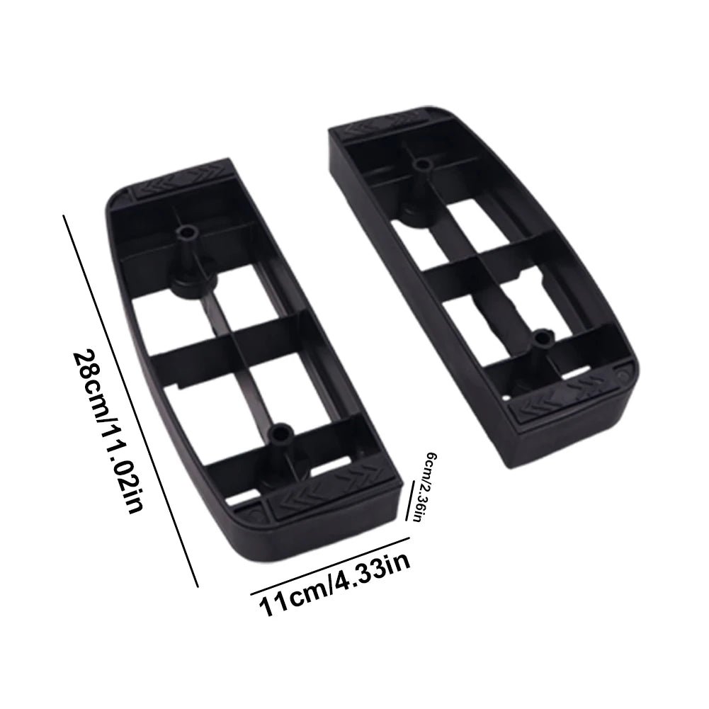 1Pair Cardio Pedal Exerciser Base Nonslip Pedal Stepper Board Base Weight Bearing Training Accessory