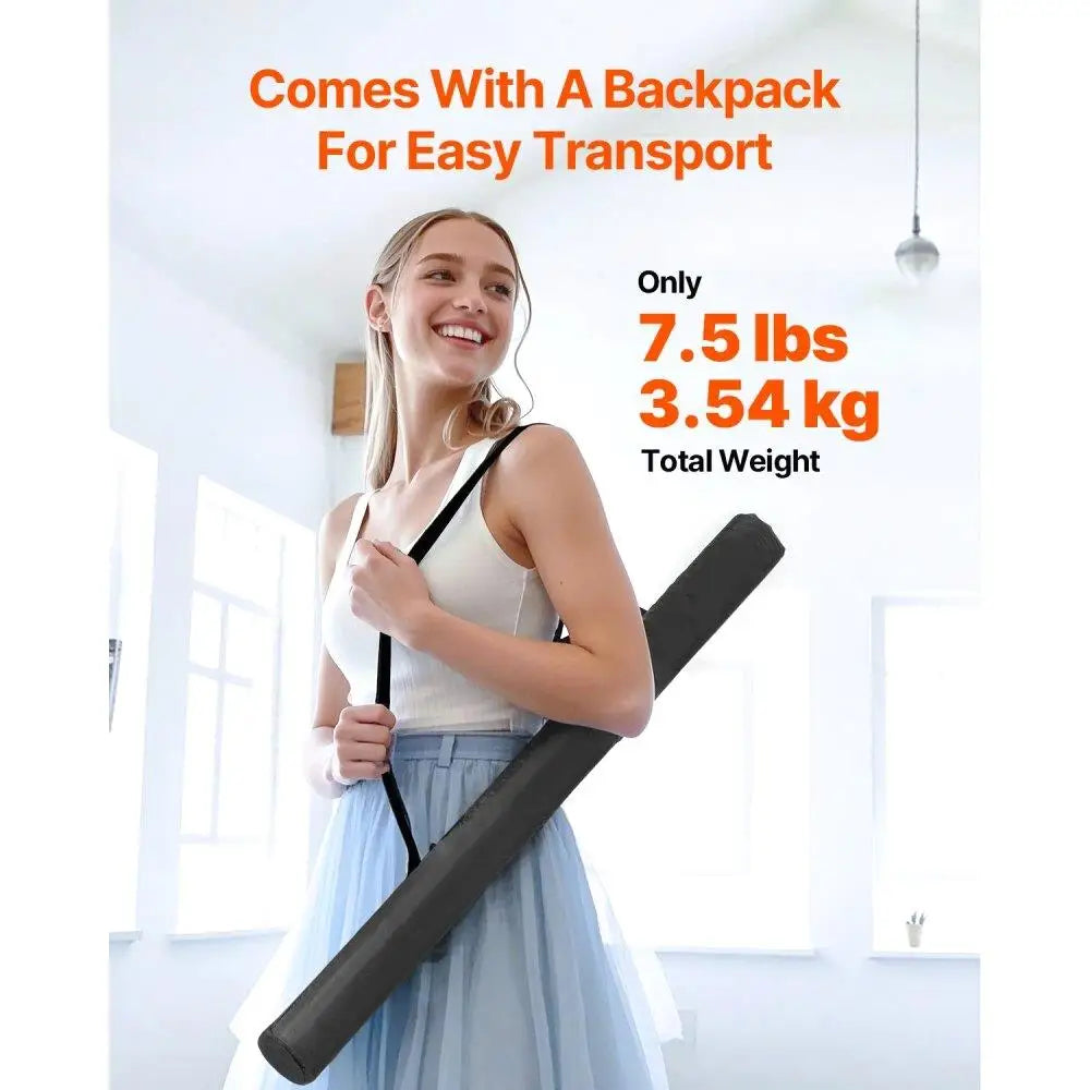PVC Gym Flooring Mat for Yoga Fitness for pilates 6.6ft x 3ft Exercise Mat