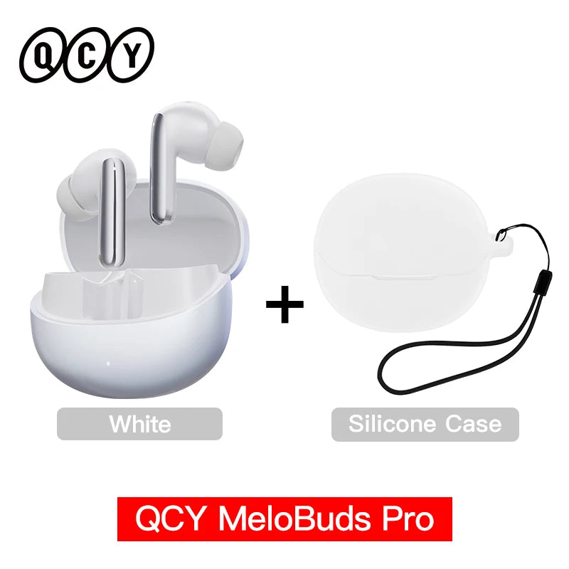 Wireless Bluetooth Earphones 46dB Hybrid ANC Hi-Res LDAC Bluetooth 5.3 Earbuds 6 Mic 34H Playtime