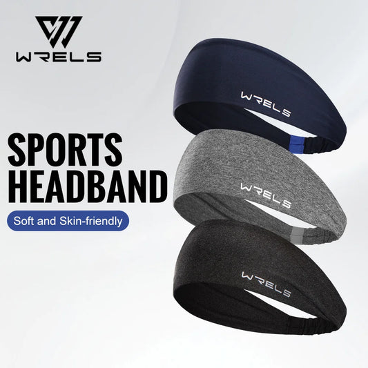 Sports Headbands Moisture Wicking Sweatbands for Running Breathable Headbands Elastic Non Slip Hairband for Women and Men