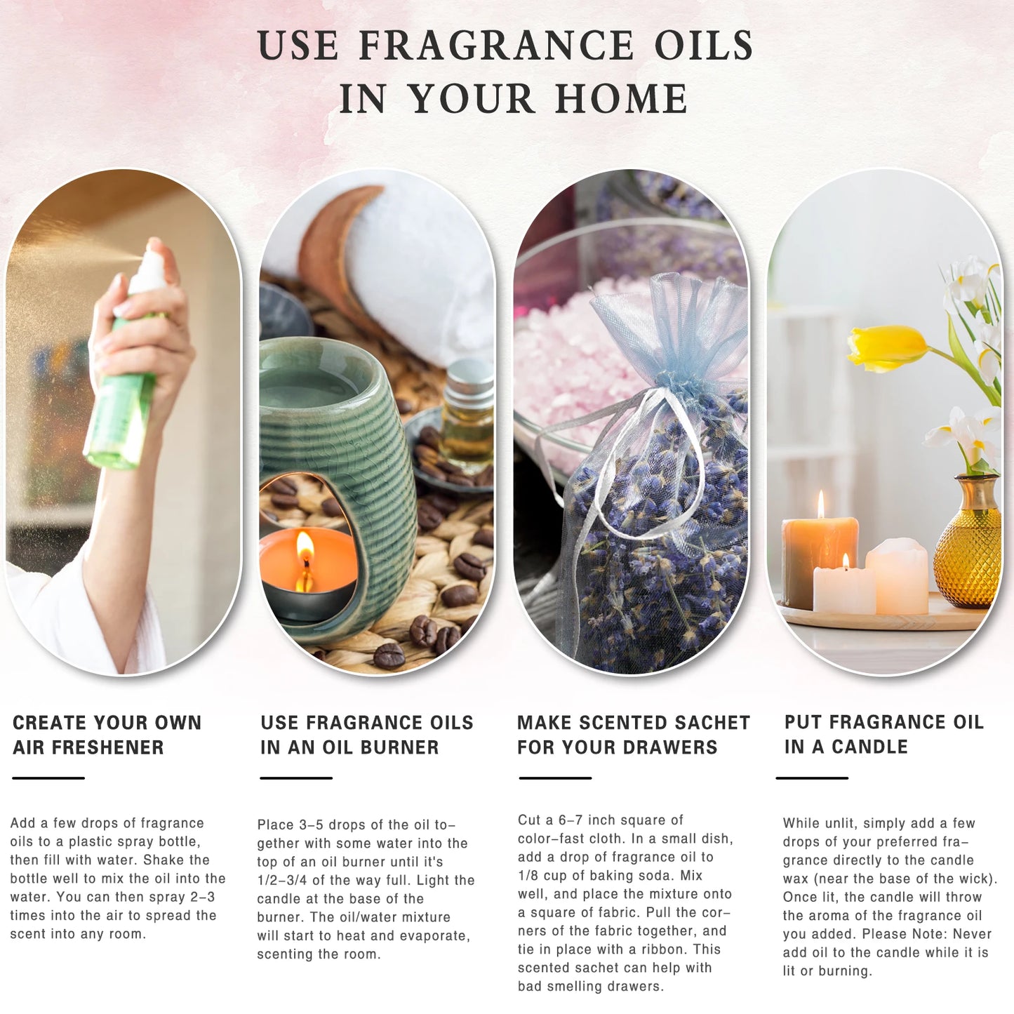 100ml  White Musk Fragrance Essential Oil  Fresh Linen Honeysuckle Peach Orange Blossom for Aroma Candle Soap Making