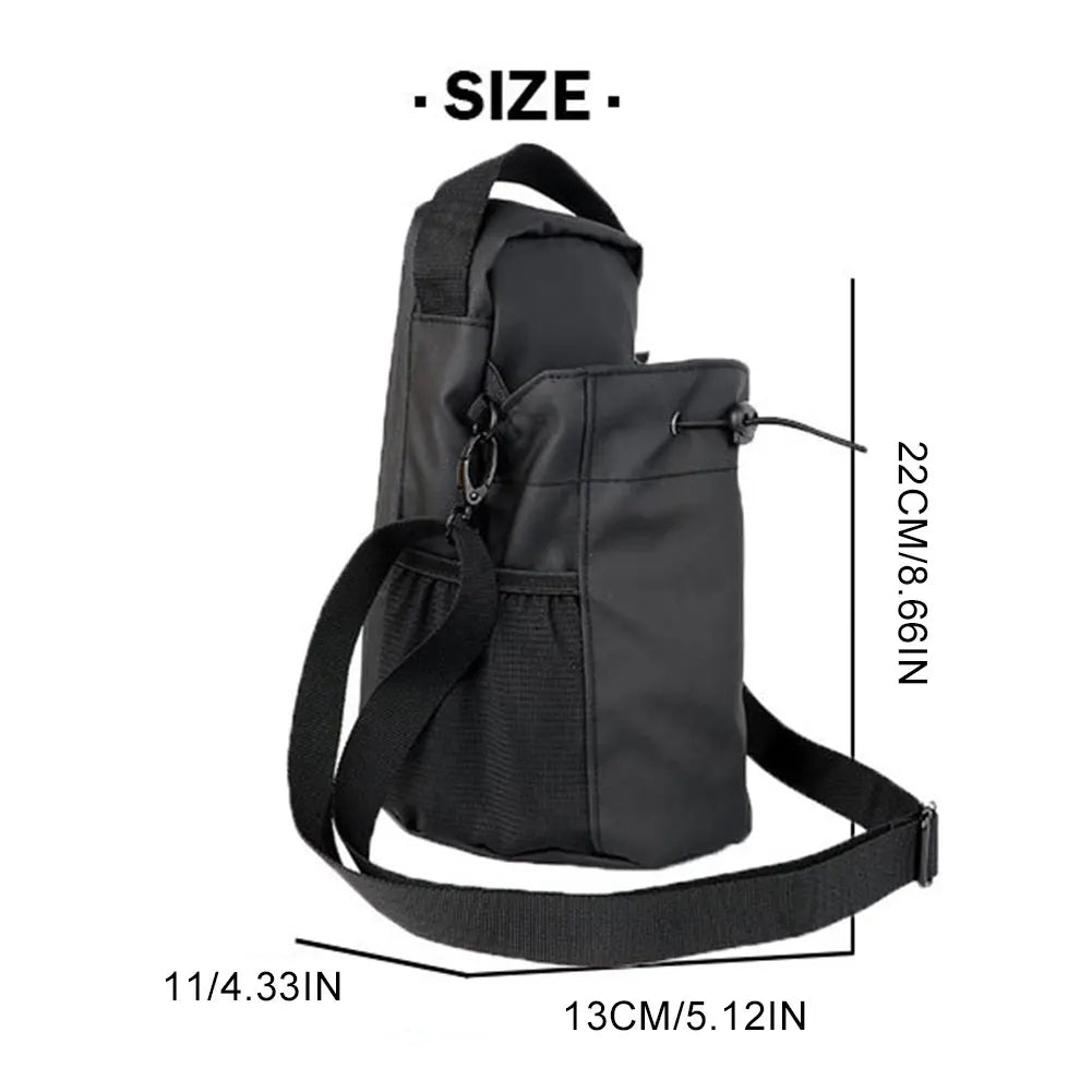 Magnetic Gym Bag Crossbody Water Bottle Holder Pack With Magnetic Clip Gym-Specific Adsorbable Water Cup Rack For Fitness Sports
