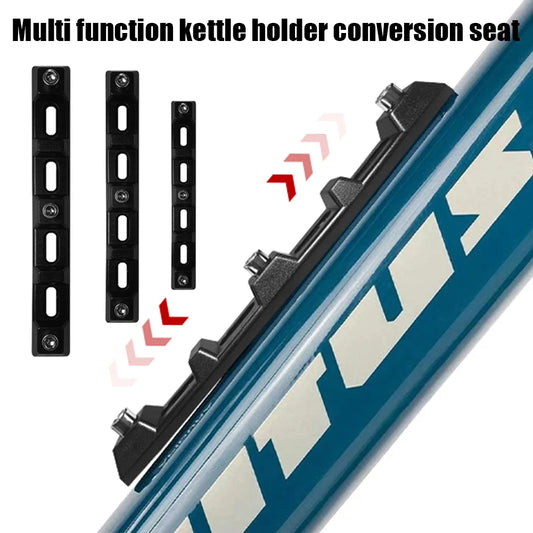 Lightweight Bicycle Kettle Extension Holder Mount Adjustable Bicycle Bottle Holder Mount Adapter Non-slip for Brompton