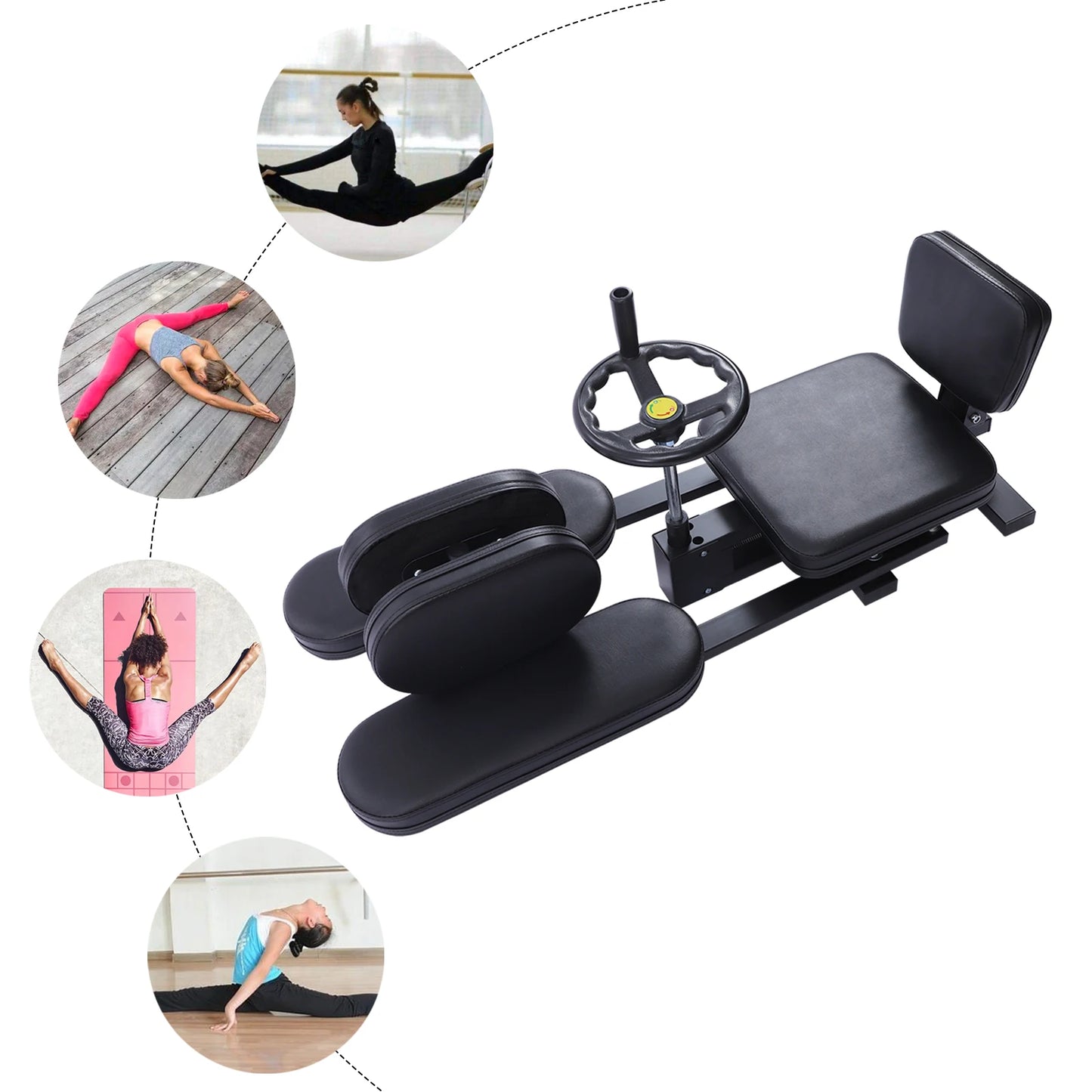 Leg Stretcher Training Muscle Length Relieve Fatigue 180°  Yoga Fitness Training Tools