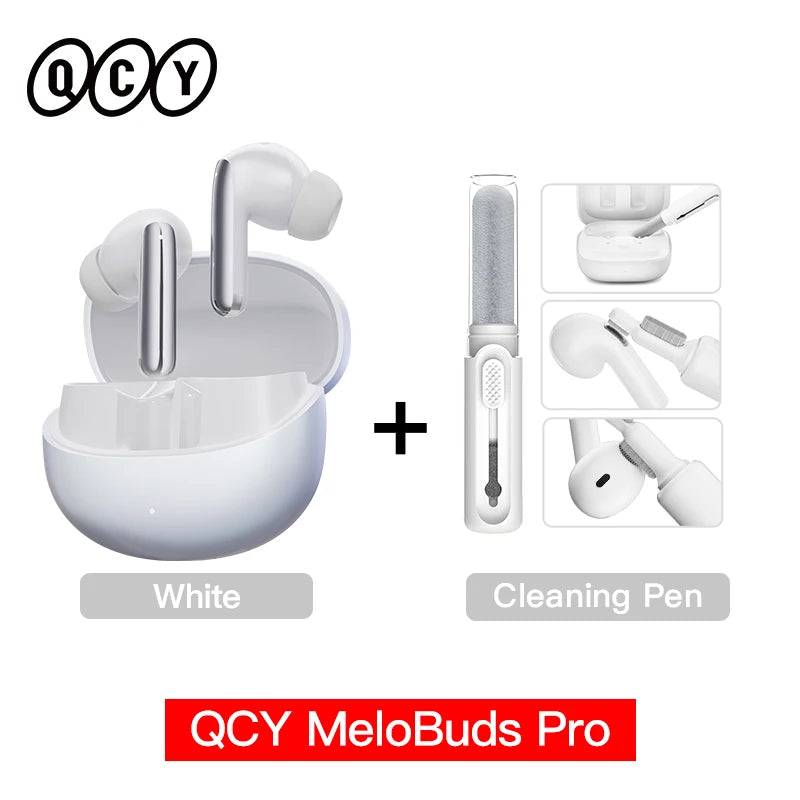 Wireless Bluetooth Earphones 46dB Hybrid ANC Hi-Res LDAC Bluetooth 5.3 Earbuds 6 Mic 34H Playtime