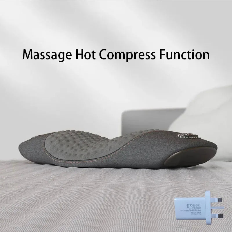 Waist Pillow Back Massage Protection Pad Massage Lying Flat Waist Relief Waist Support Heating Vibrating Back Massager
