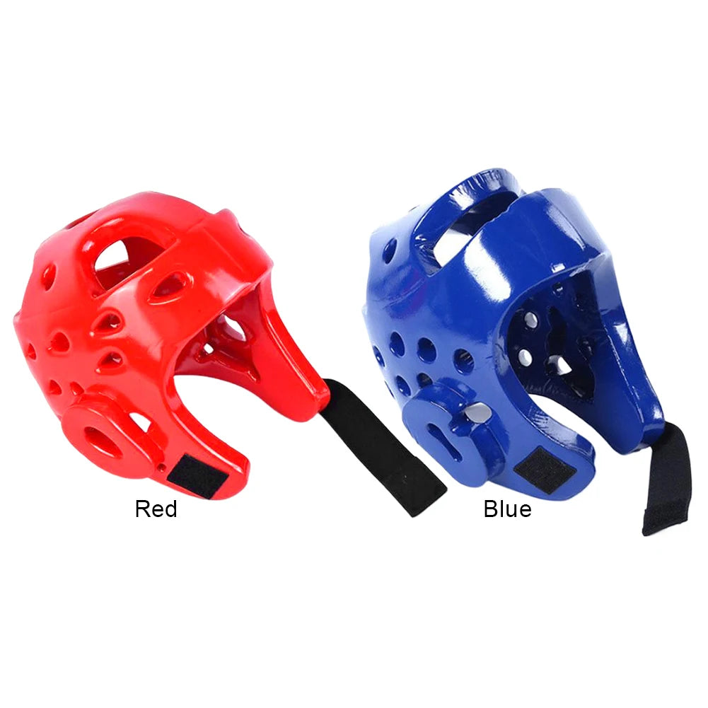 Taekwondo Helmet Karate Helmet Head Protection Martial Arts Headgear PU Muay Thai Helmet Kickboxing Helmet for MMA Martial Arts
