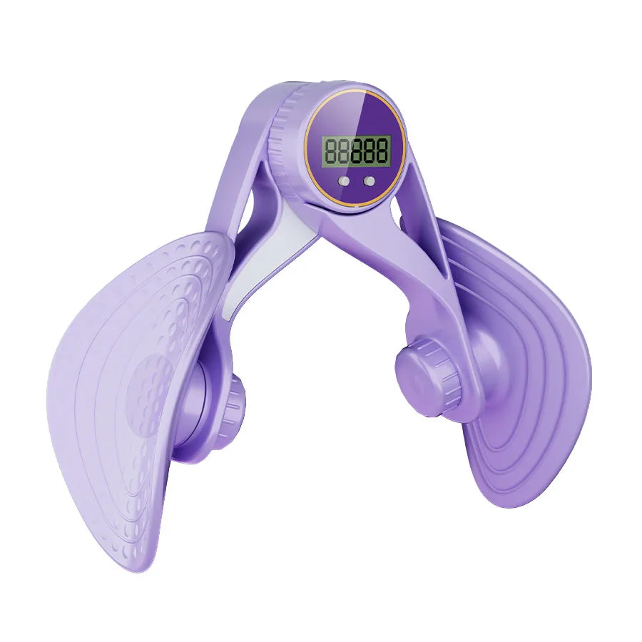 Multifunctional Leg Beauty Device Pelvic Floor Muscle Training Postpartum Repair Leg Clamp Countable Trainer Fitness Device
