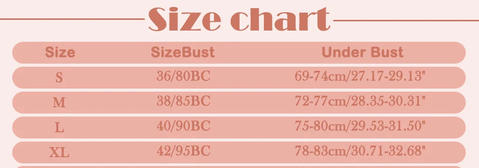 Elegant Front Buckle Floral Bra for Women – 7-Piece Set,  Pressurized Support, Adjustable,  Breathable, Ideal for Breastfeeding
