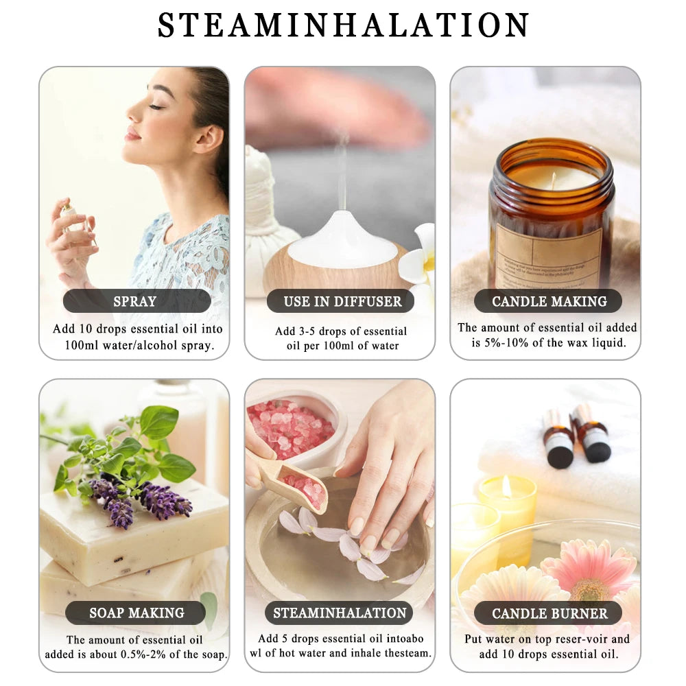 100ml  White Musk Fragrance Essential Oil  Fresh Linen Honeysuckle Peach Orange Blossom for Aroma Candle Soap Making